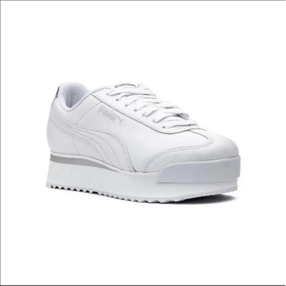 Puma Roma Amor Leather Platform Sneaker - Picture 7 of 8